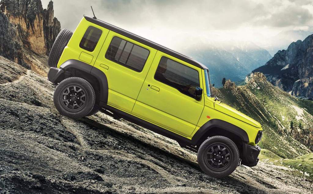 The 5 Door Jimny Set To Change The Game in the Off-Road Segment.